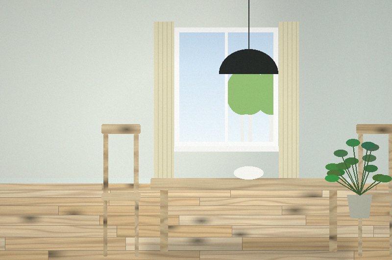 Лофт и дерево: как березовая мебель уживается с бетоном и кирпичом